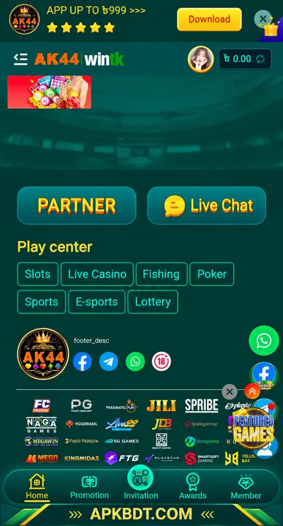 ak44 casino apk