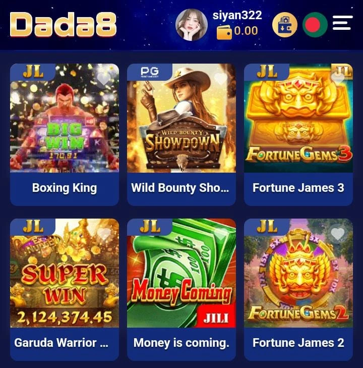 Dada8 app